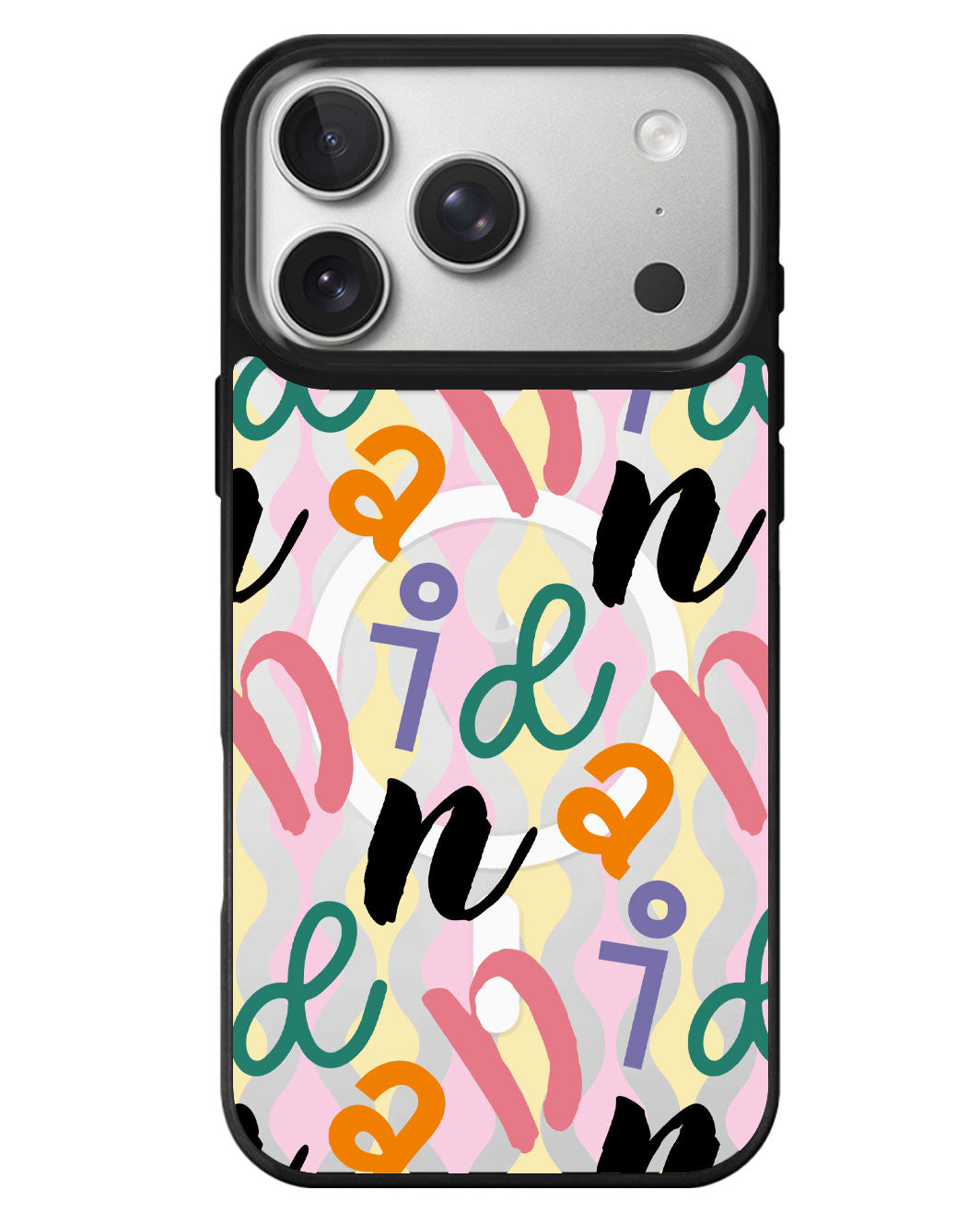 iPhone Rearguard MagSwap - Playful Monogram 3.0