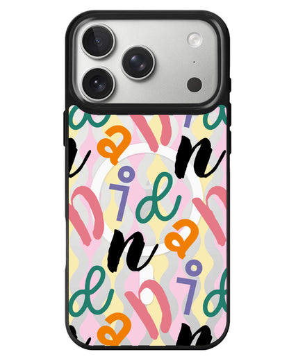 iPhone Rearguard MagSwap - Playful Monogram 3.0