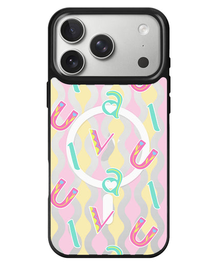 iPhone Rearguard MagSwap - Playful Monogram 6.0