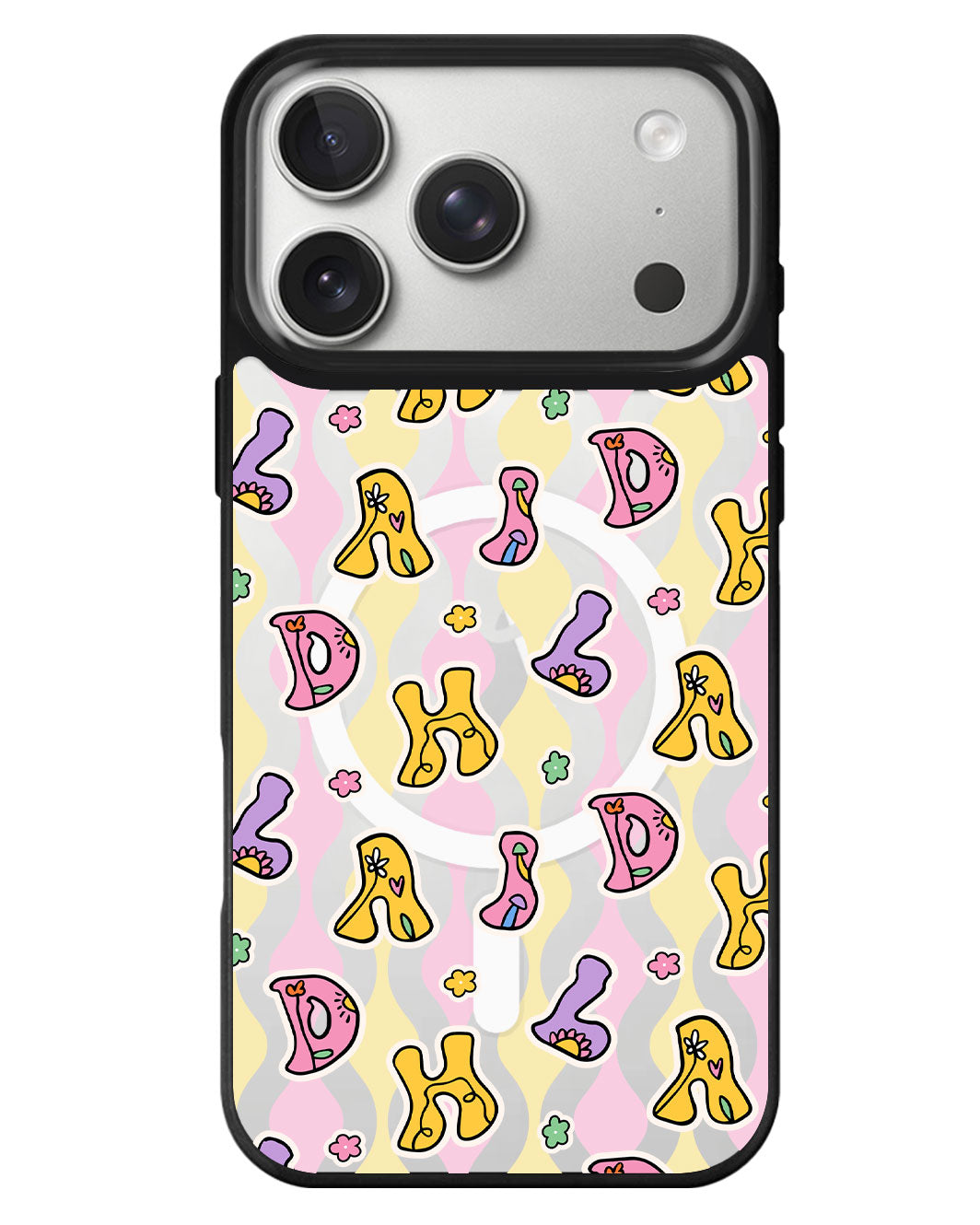 iPhone Rearguard MagSwap - Playful Monogram 7.0