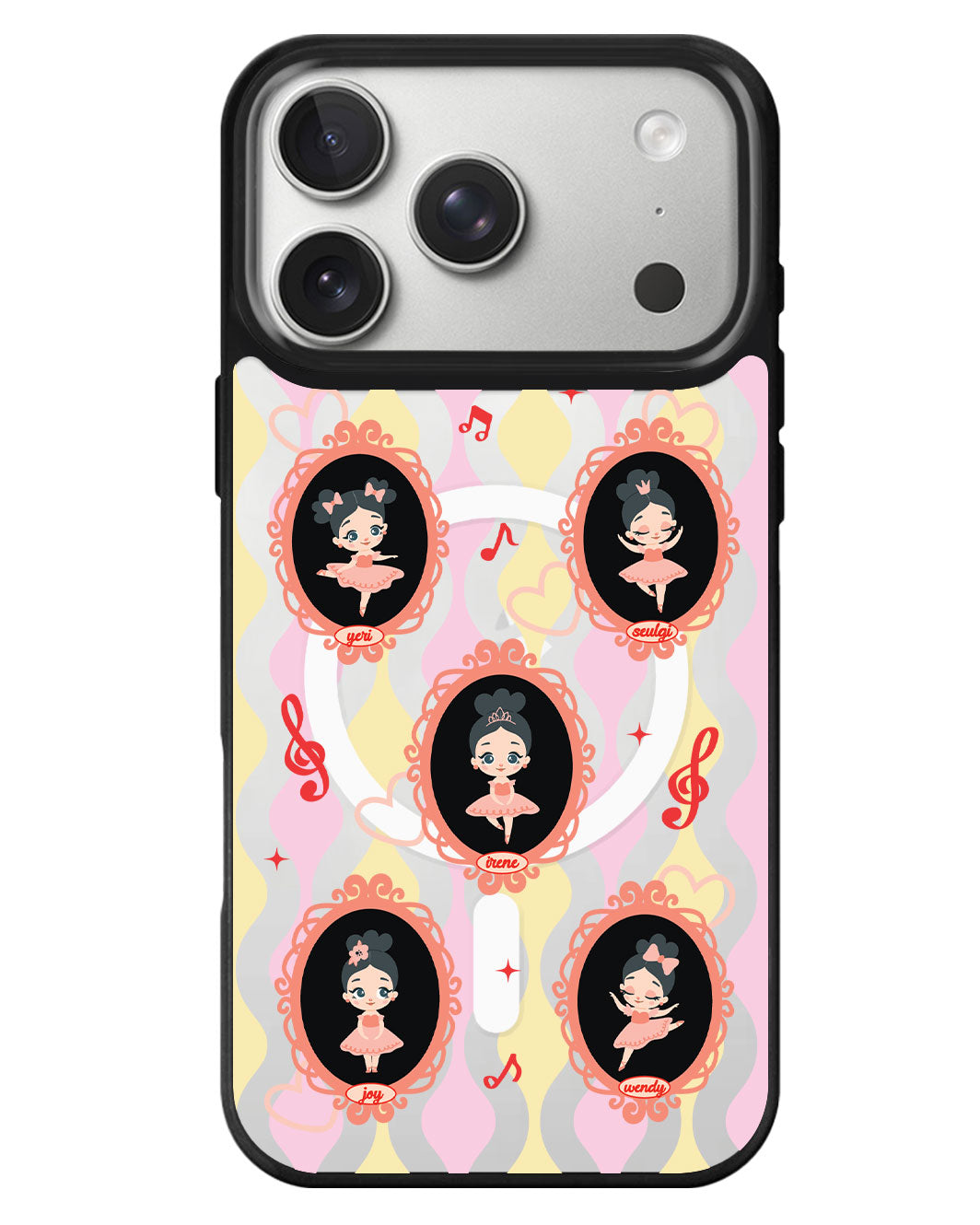 iPhone Rearguard MagSwap - Red Velvet Feel My Rhythm