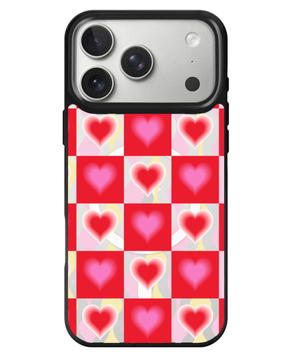 iPhone Rearguard MagSwap - Love Checkered