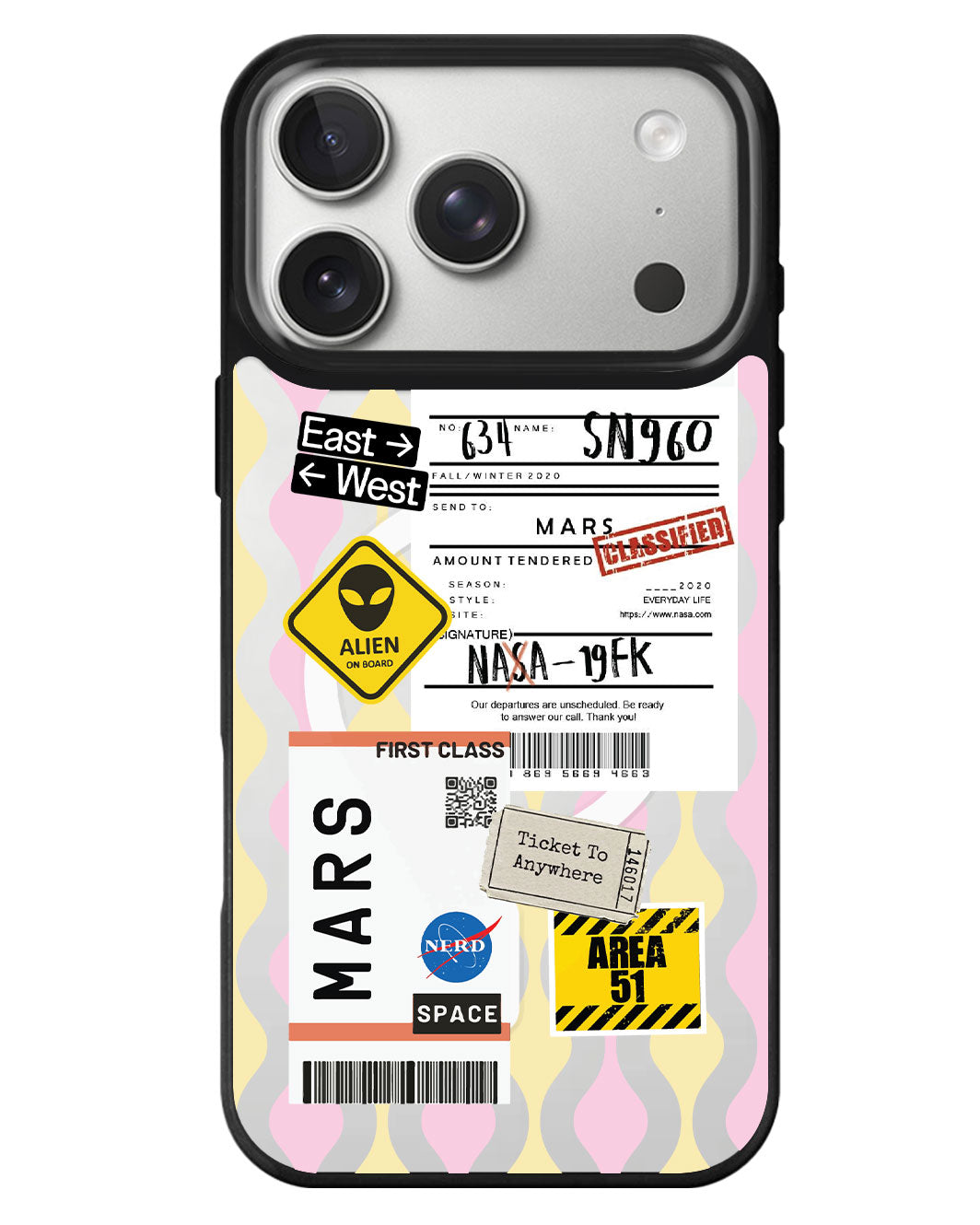 iPhone Rearguard MagSwap - Ticket To Mars