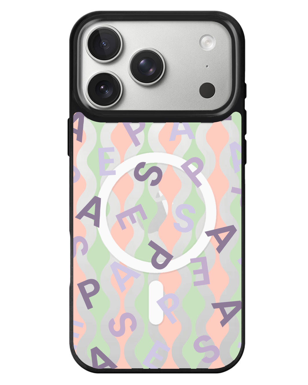 iPhone Rearguard MagSwap - Aespa Monogram