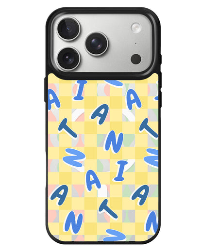 iPhone Rearguard MagSwap - Checkered Monogram 3.0