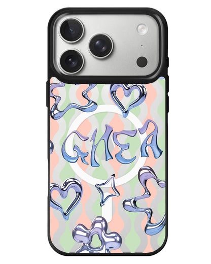 iPhone Rearguard MagSwap - Chrome Monogram 1.0