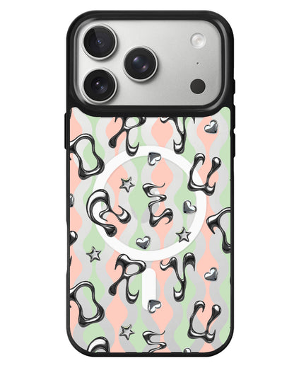 iPhone Rearguard MagSwap - Chrome Monogram 2.0