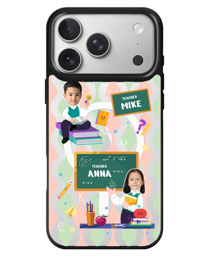 iPhone Rearguard MagSwap - Face Grid Dream Teacher