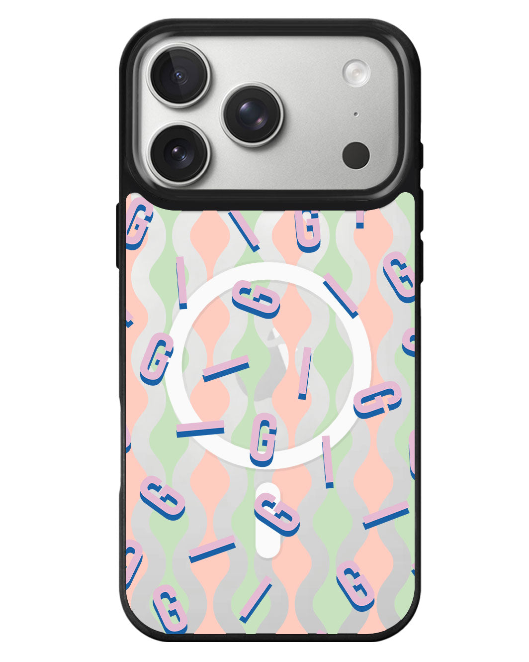 iPhone Rearguard MagSwap - Monogram 1.0 Cotton Candy