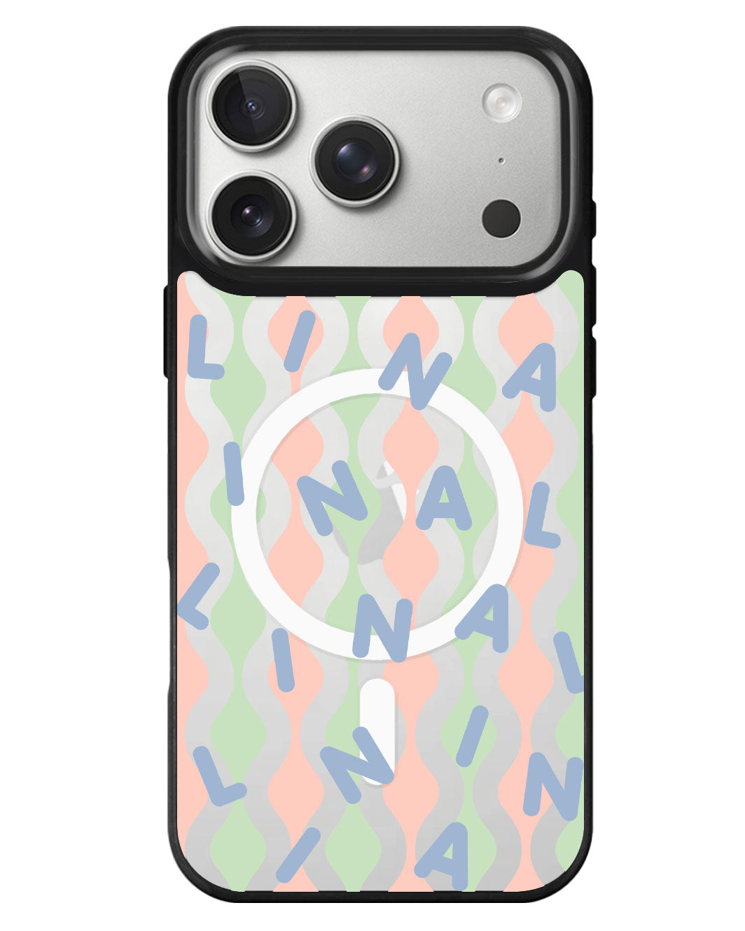 iPhone Rearguard MagSwap - Monogram 2.0 Blue