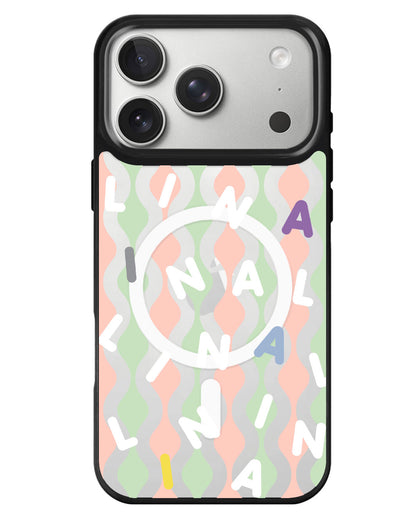 iPhone Rearguard MagSwap - Monogram 2.0 Putih