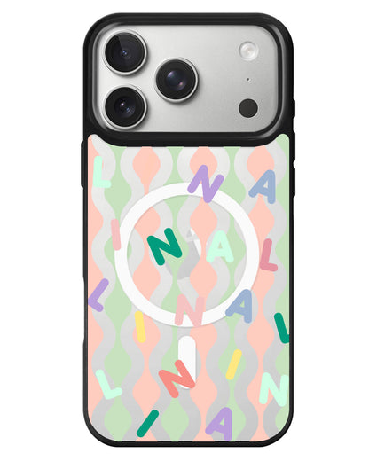 iPhone Rearguard MagSwap - Monogram 2.0 Tosca