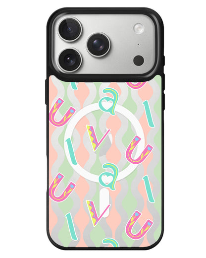 iPhone Rearguard MagSwap - Playful Monogram 6.0