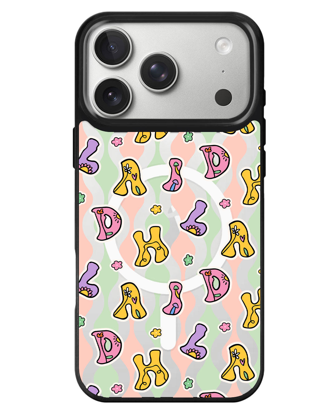 iPhone Rearguard MagSwap - Playful Monogram 7.0