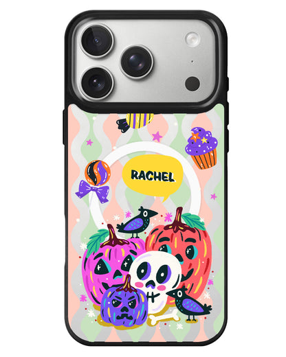 iPhone Rearguard MagSwap - Pumpkins Monster
