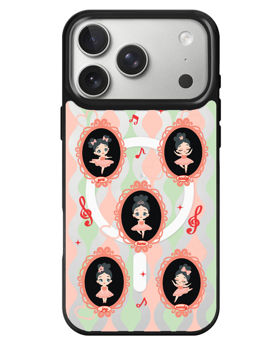 iPhone Rearguard MagSwap - Red Velvet Feel My Rhythm