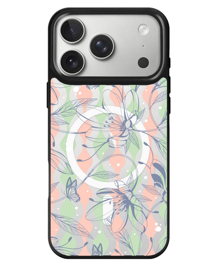 iPhone Rearguard MagSwap - Sketchy Flower & Butterfly 2.0