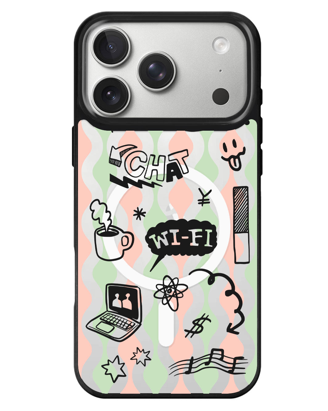 iPhone Rearguard MagSwap - Social Black