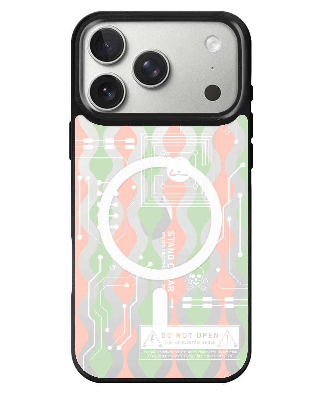 iPhone Rearguard MagSwap - Circuit White