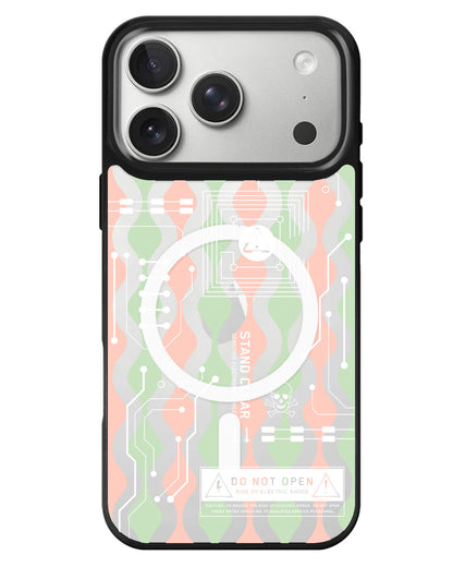iPhone Rearguard MagSwap - Circuit White