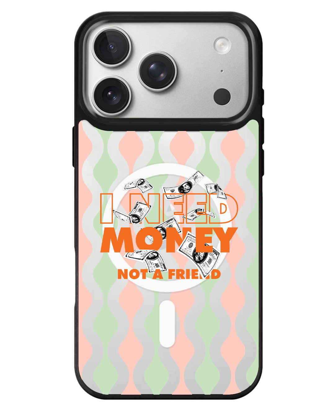 iPhone Rearguard MagSwap - Money Better Than Friend