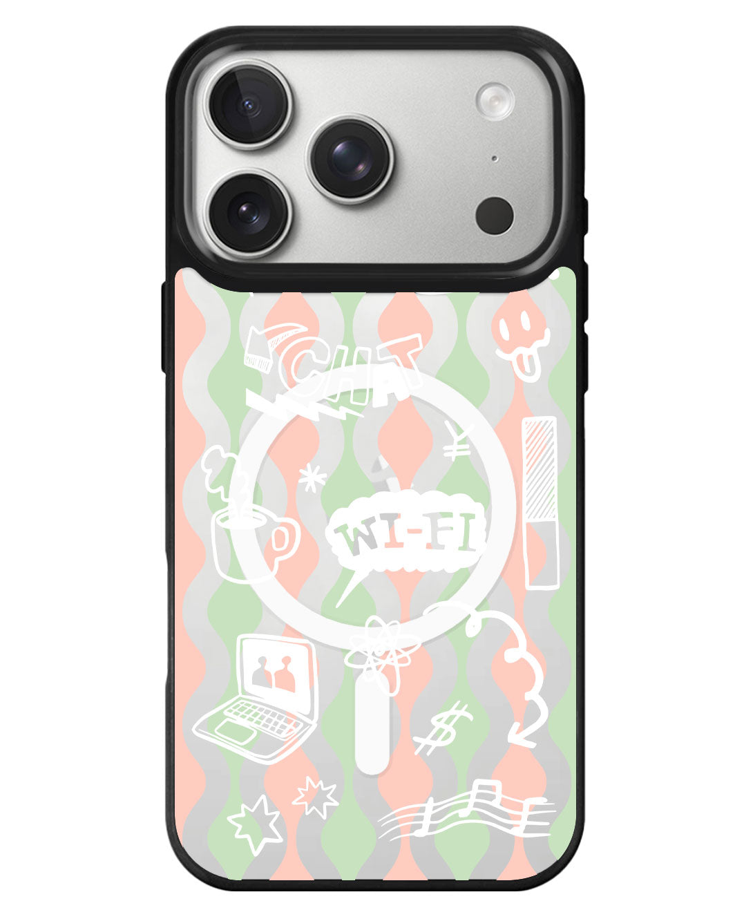 iPhone Rearguard MagSwap - Social White