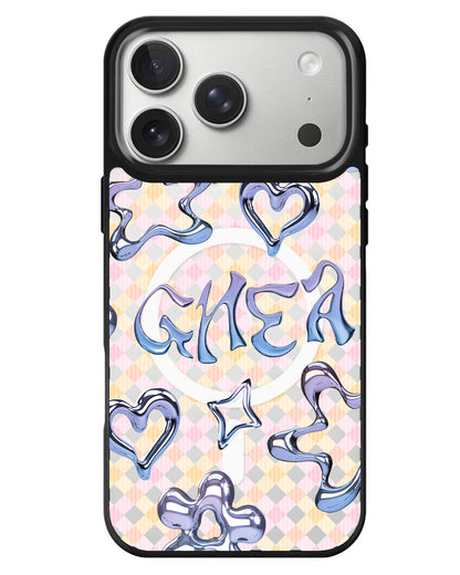 iPhone Rearguard MagSwap - Chrome Monogram 1.0