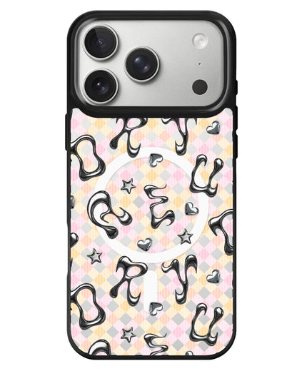 iPhone Rearguard MagSwap - Chrome Monogram 2.0