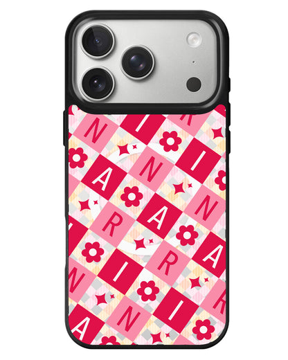 iPhone Rearguard MagSwap - Flower Grid Monogram 1.0