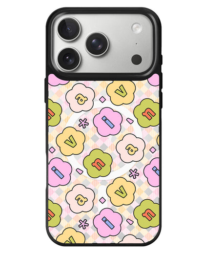 iPhone Rearguard MagSwap - Flower Petals Monogram 1.0