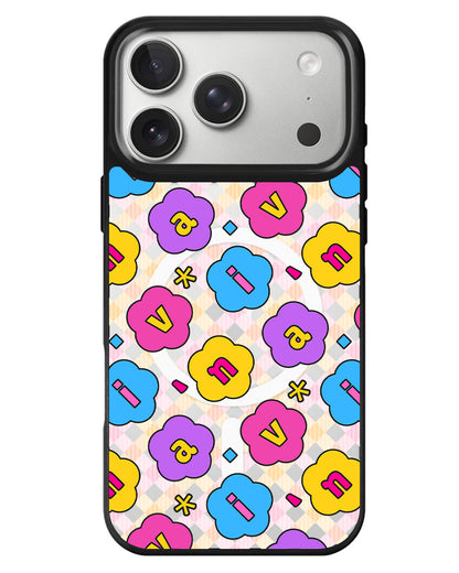 iPhone Rearguard MagSwap - Flower Petals Monogram 4.0