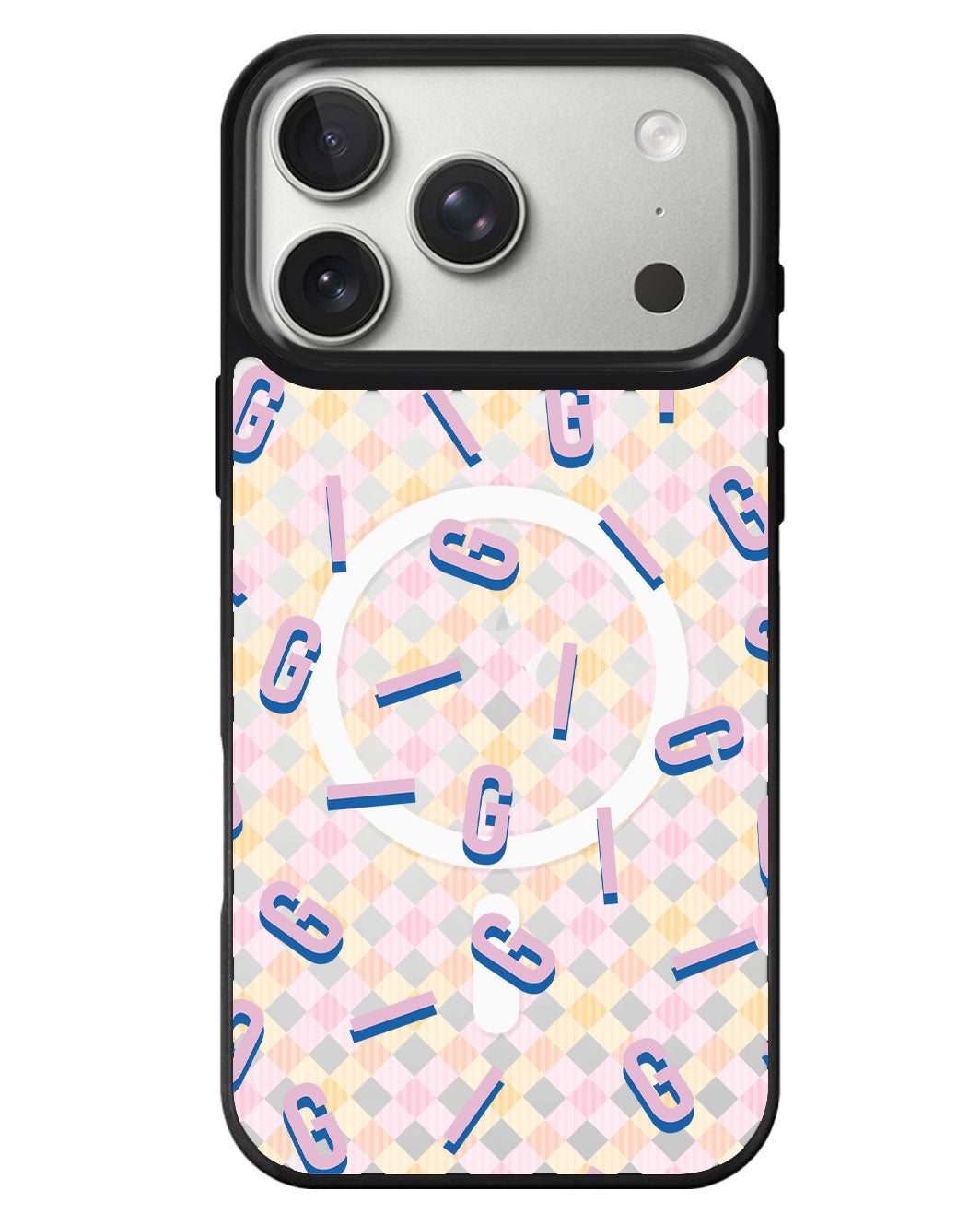 iPhone Rearguard MagSwap - Monogram 1.0 Cotton Candy