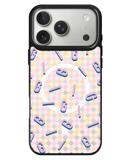 iPhone Rearguard MagSwap - Monogram 1.0 Cotton Candy