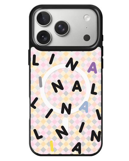 iPhone Rearguard MagSwap - Monogram 2.0 Hitam