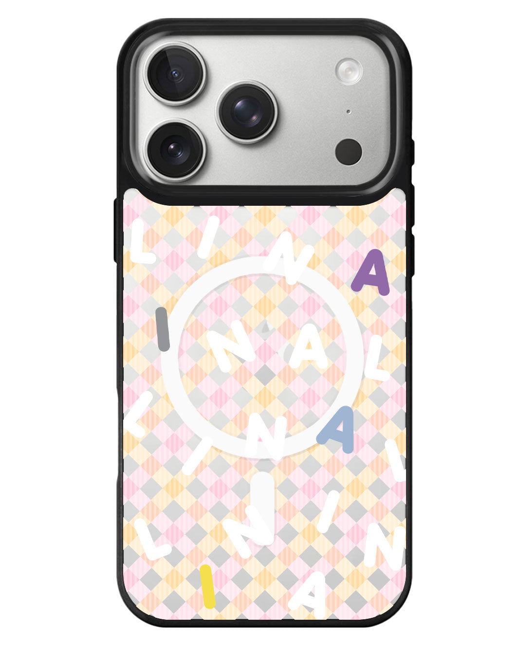iPhone Rearguard MagSwap - Monogram 2.0 Putih