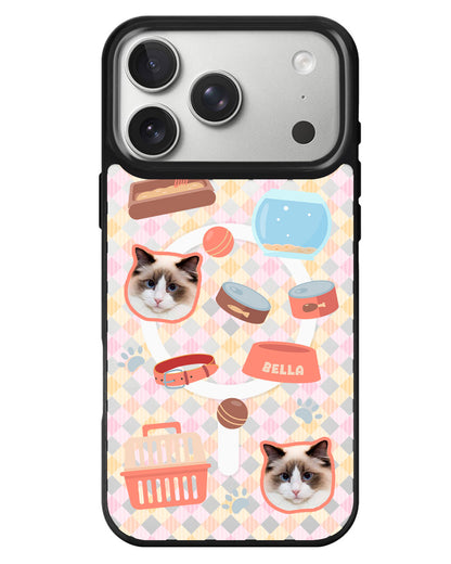 iPhone Rearguard MagSwap - Pet Grid Kitty Cozy Corner