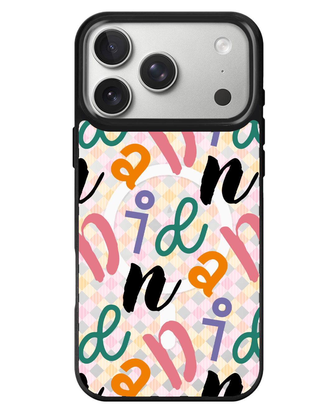 iPhone Rearguard MagSwap - Playful Monogram 3.0