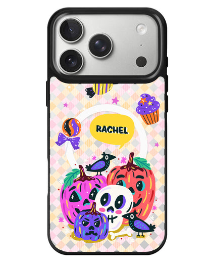 iPhone Rearguard MagSwap - Pumpkins Monster