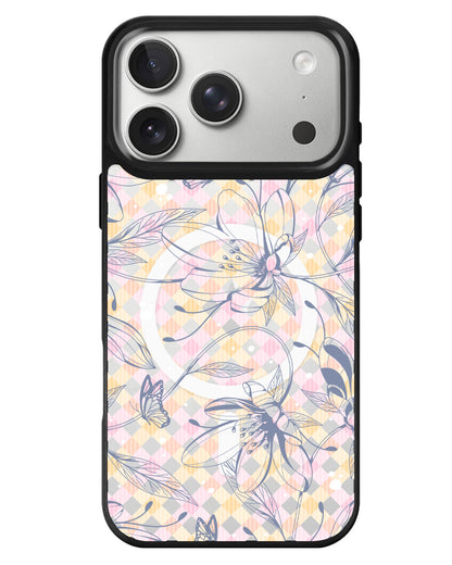 iPhone Rearguard MagSwap - Sketchy Flower & Butterfly 2.0