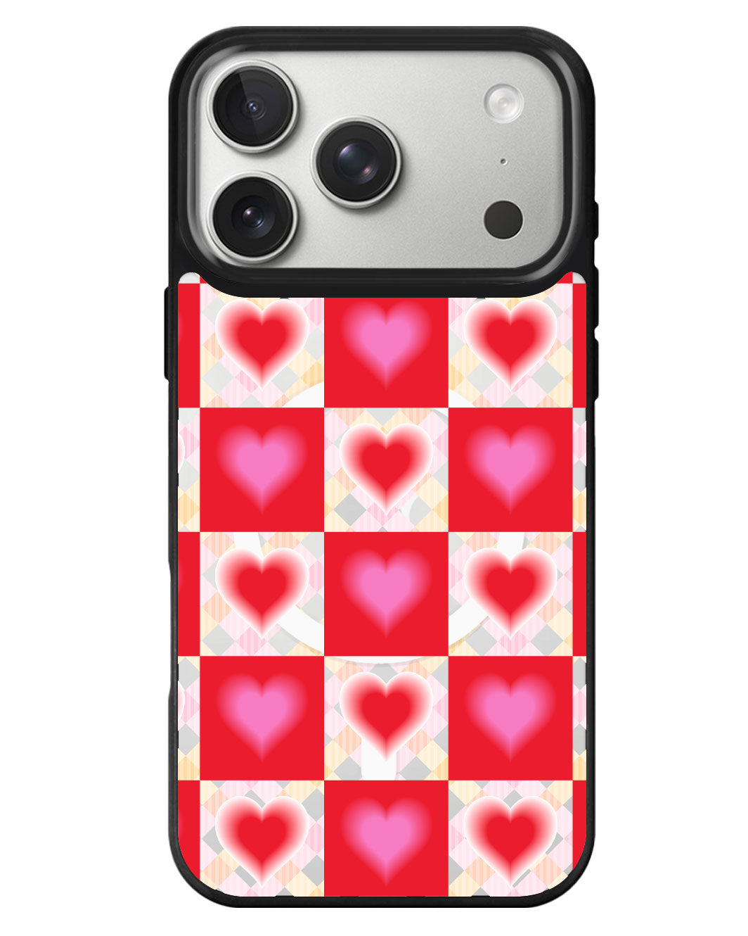 iPhone Rearguard MagSwap - Love Checkered