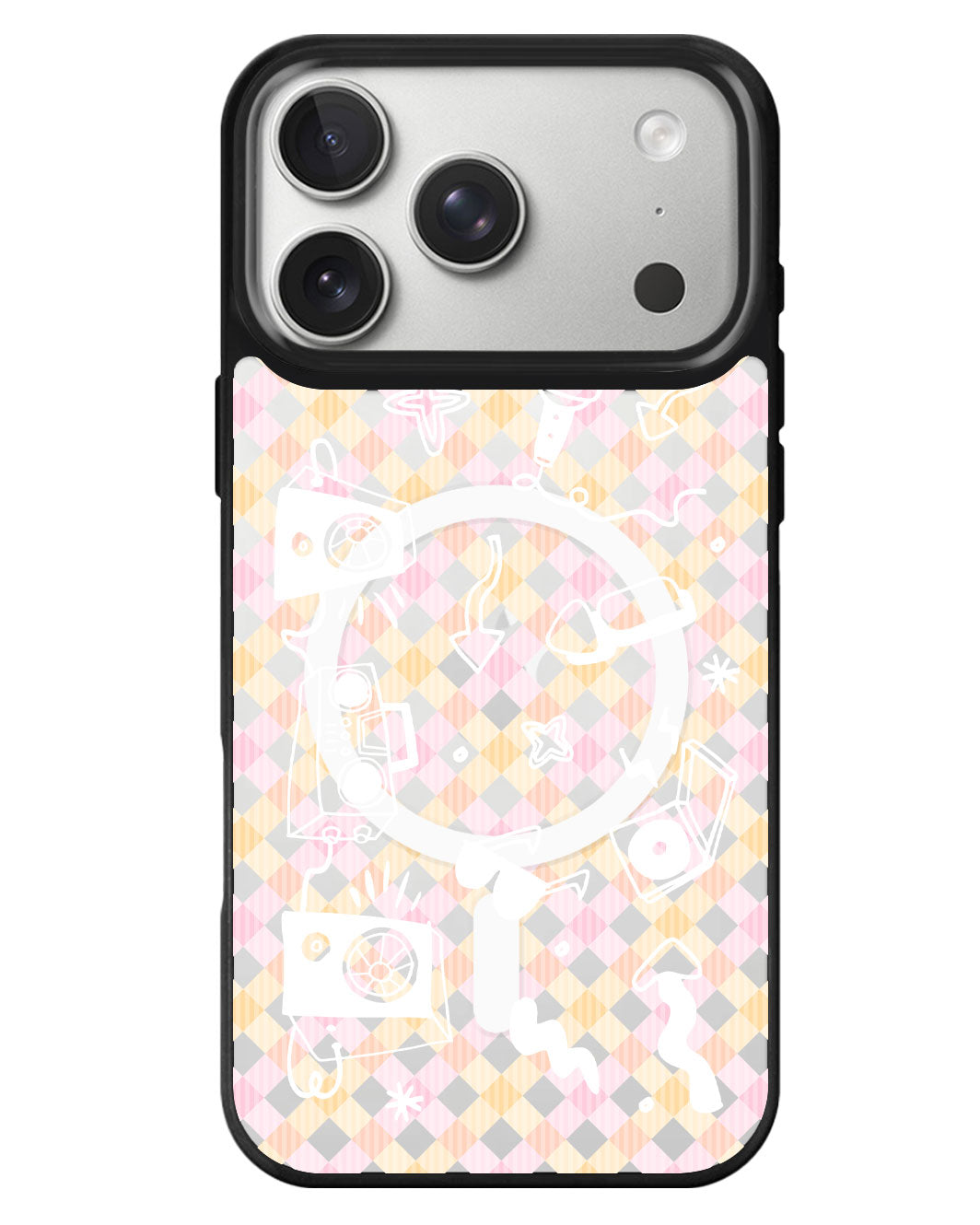 iPhone Rearguard MagSwap - Rock N Roll White
