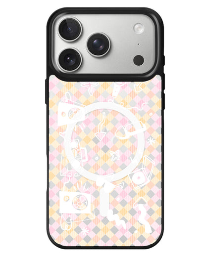 iPhone Rearguard MagSwap - Rock N Roll White