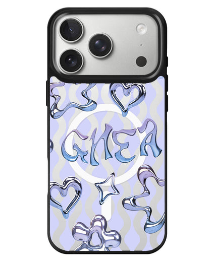 iPhone Rearguard MagSwap - Chrome Monogram 1.0