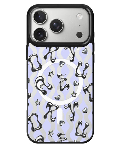 iPhone Rearguard MagSwap - Chrome Monogram 2.0
