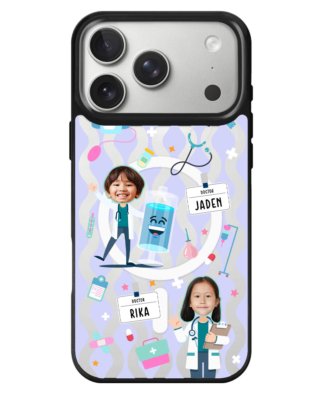 iPhone Rearguard MagSwap - Face Grid Dream Doctor