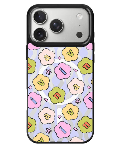 iPhone Rearguard MagSwap - Flower Petals Monogram 1.0