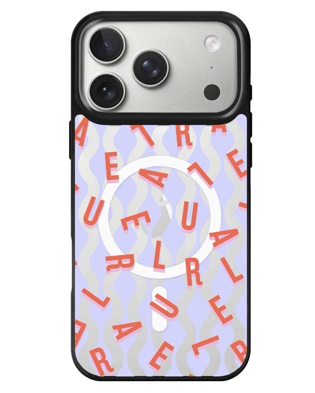 iPhone Rearguard MagSwap - Monogram 1.0 Coral