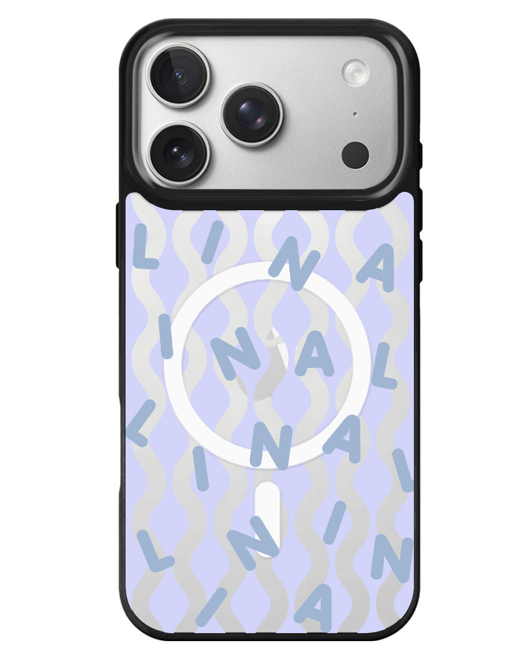 iPhone Rearguard MagSwap - Monogram 2.0 Blue