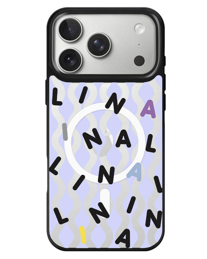 iPhone Rearguard MagSwap - Monogram 2.0 Hitam