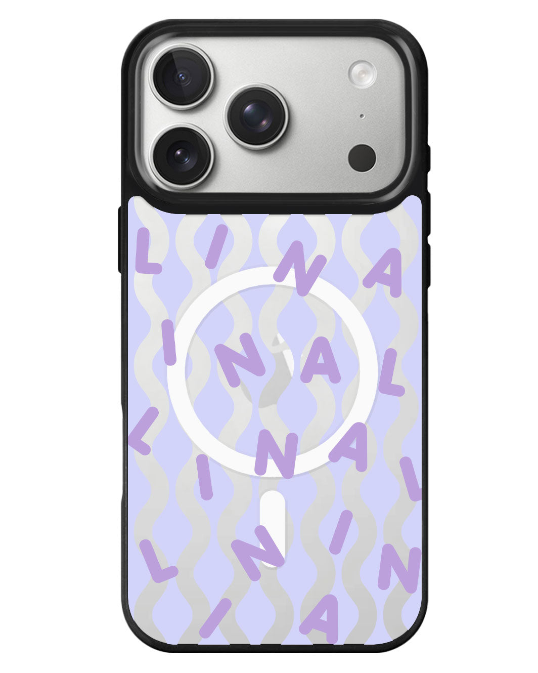 iPhone Rearguard MagSwap - Monogram 2.0 Ungu